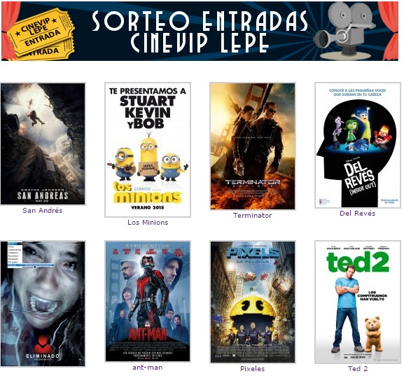 Cartelera Cinevip