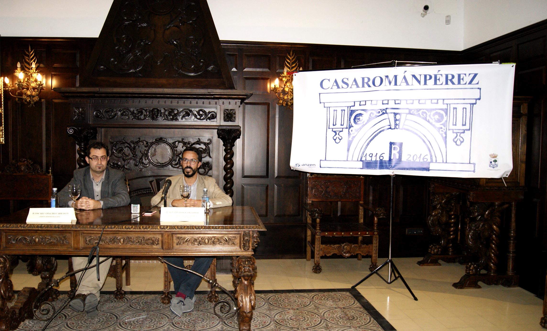 presentación actividades centenario Casa Román Pérez