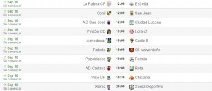 división de honor jornada 2