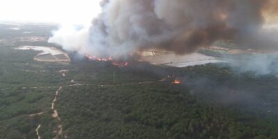 Los afectados por el incendio de Moguer denuncian a la Carbonería
