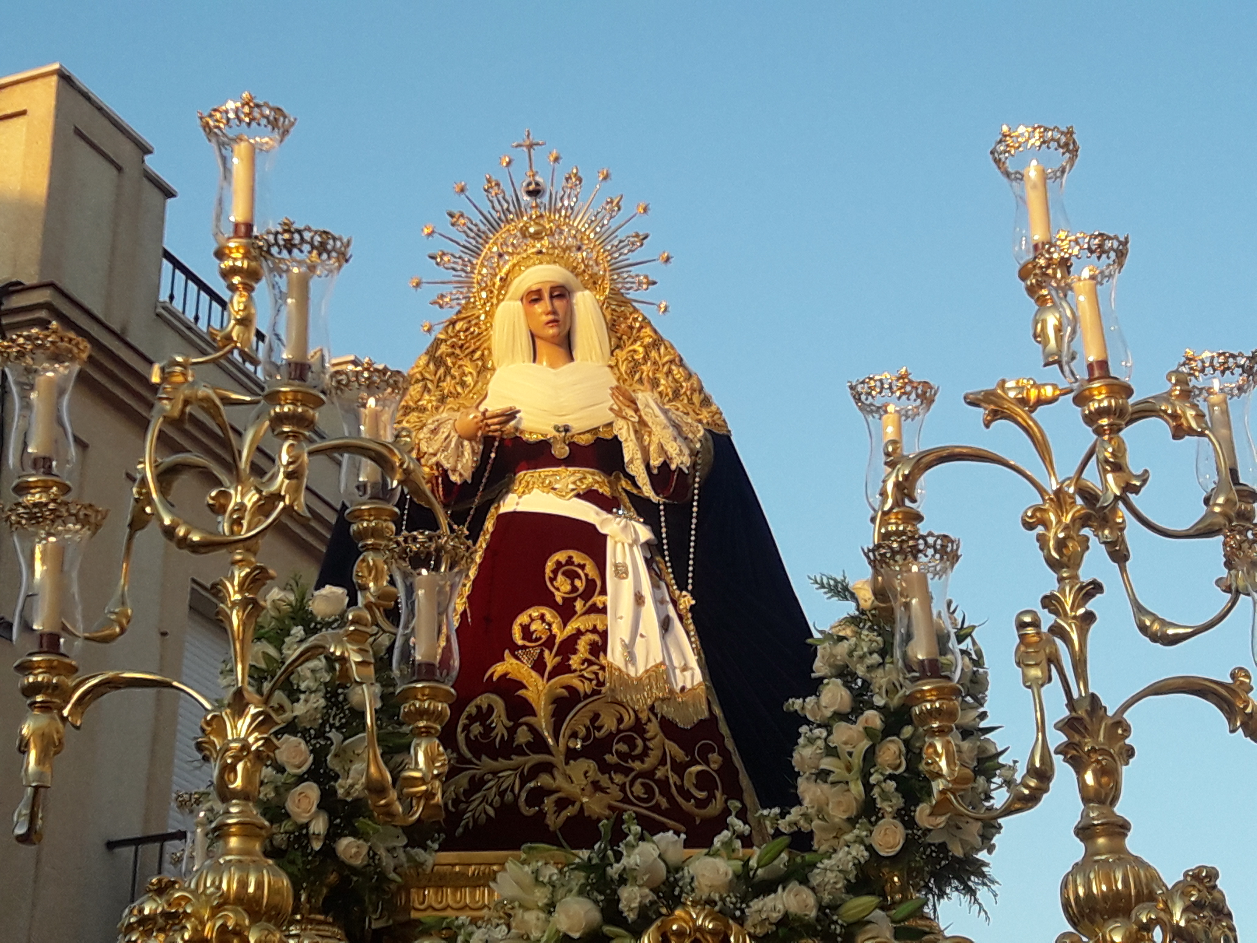 trasladado Virgen de La Paz-LEPE