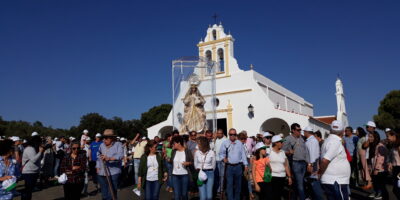 La Virgen de Piedras Albas realizó ayer con éxito su traslado desde el Prado de Osma