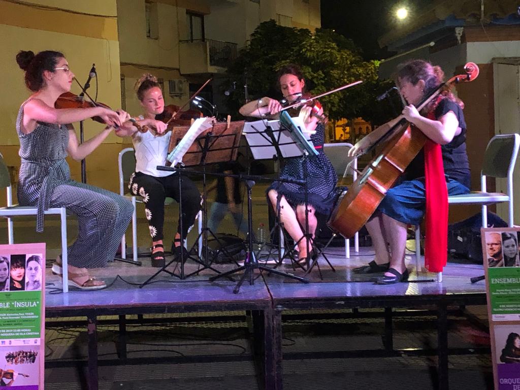 El 3er Festival Internacional de Música de Cámara de Isla Cristina acerca la música a la calle