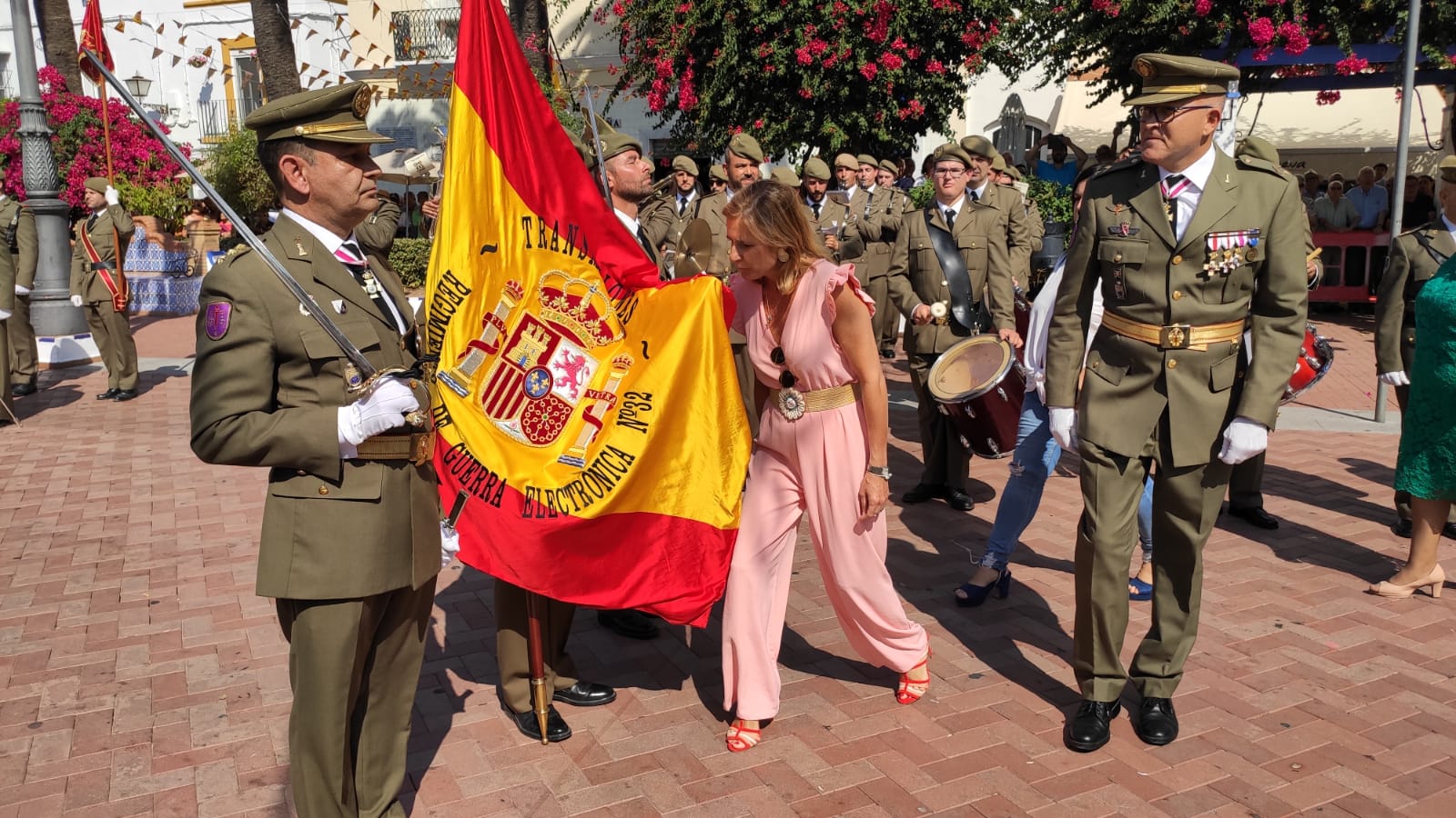 Ayamonte ha celebrado su primer acto de Jura de Bandera Civil