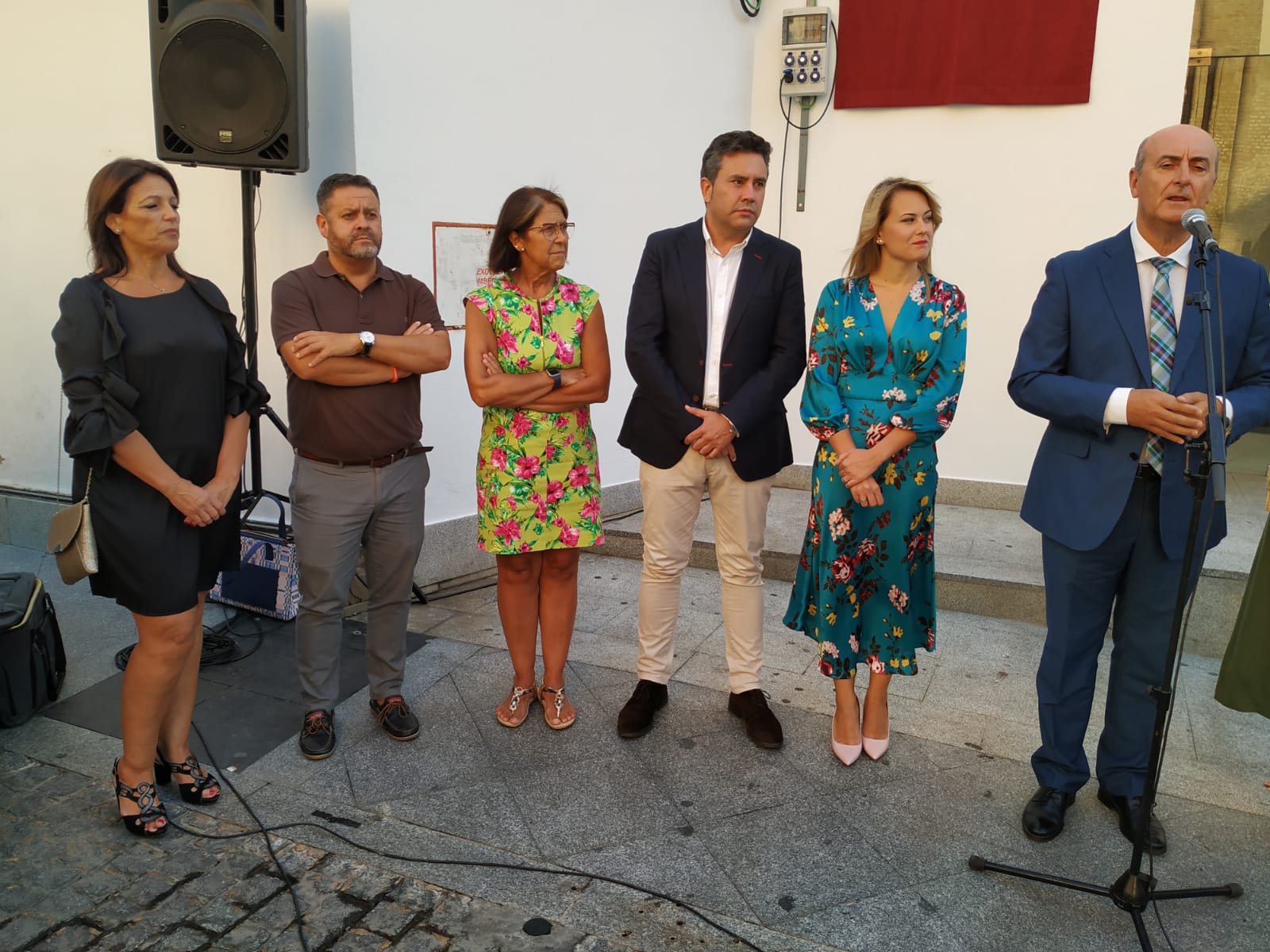 Lepe homenajea a Cristóbal Rodríguez con un rótulo