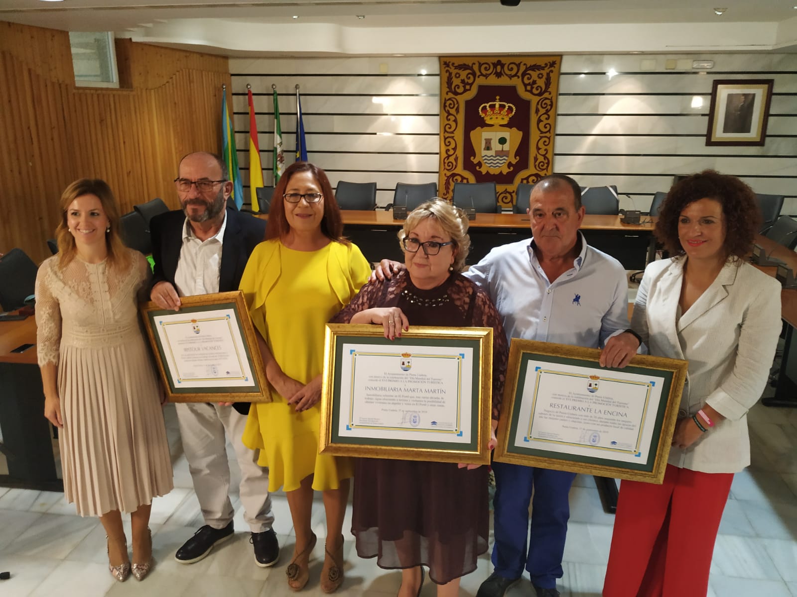 Punta Umbría entrega los Premios a la Promoción Turística 2019