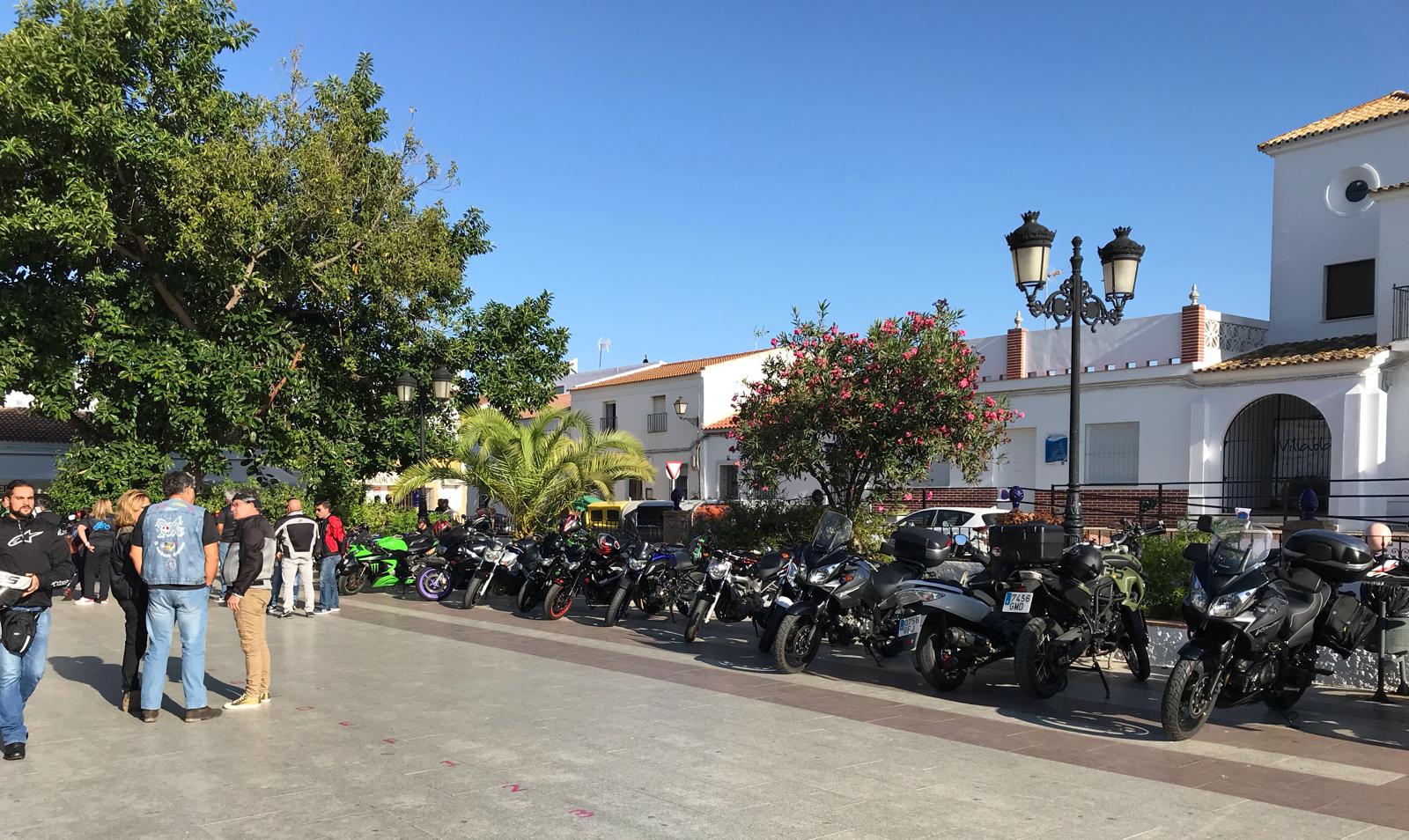 Villablanca celebró la Vuelta Turística al Andévalo en moto