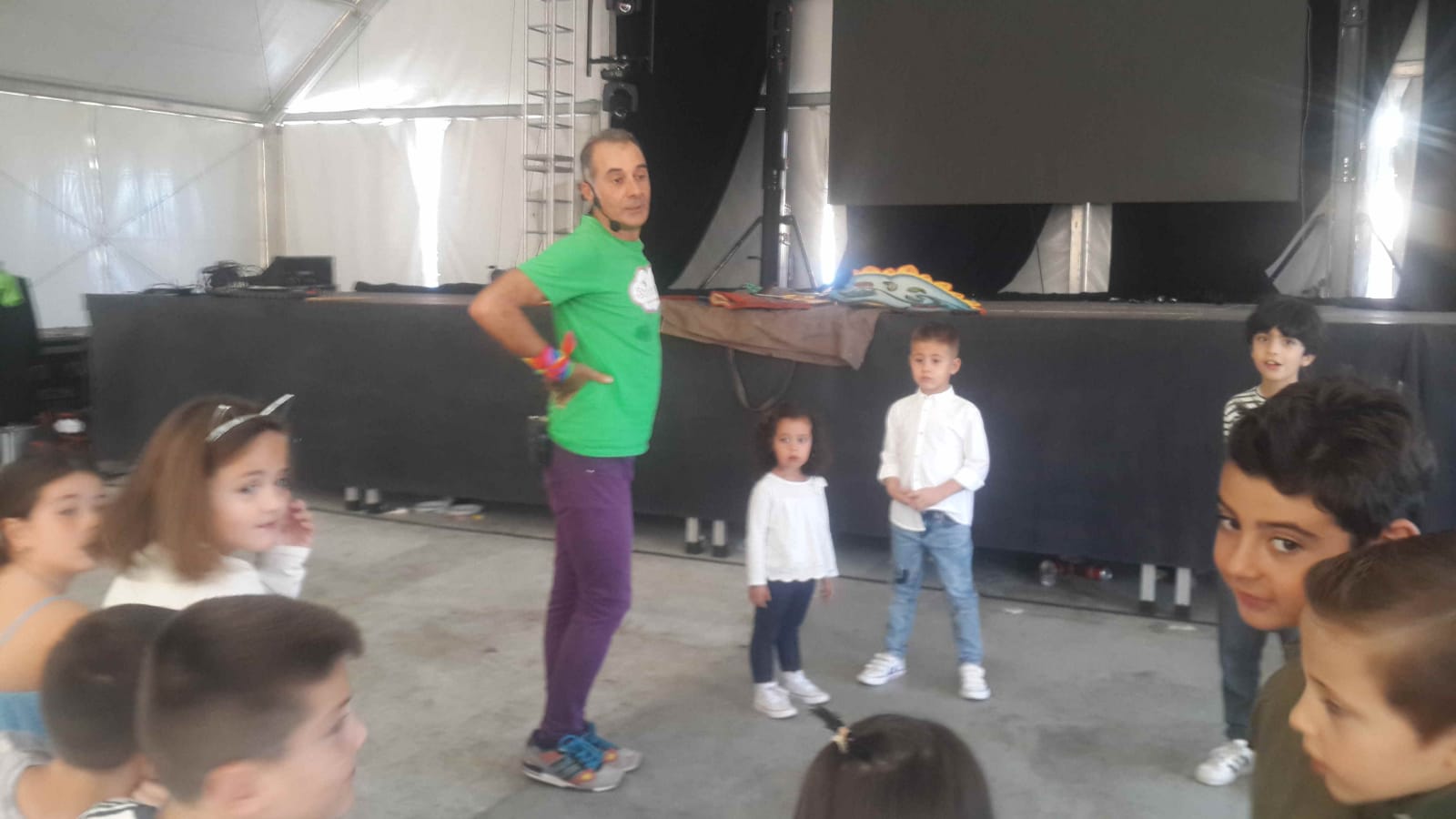 El Día del Niño clausuró la Feria de San Lucas de Gibraleón