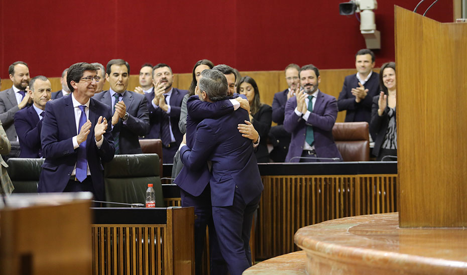 El Parlamento Andaluz aprueba sus presupuestos para 2020