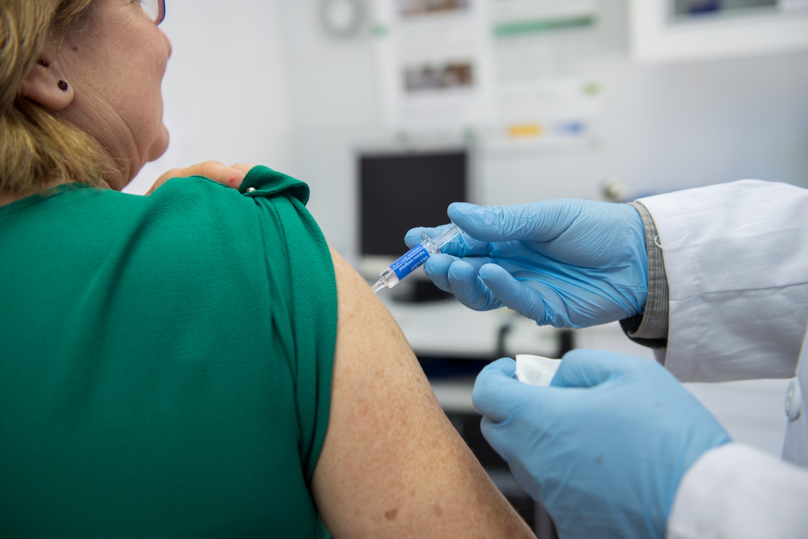 Vacunación gripe enero