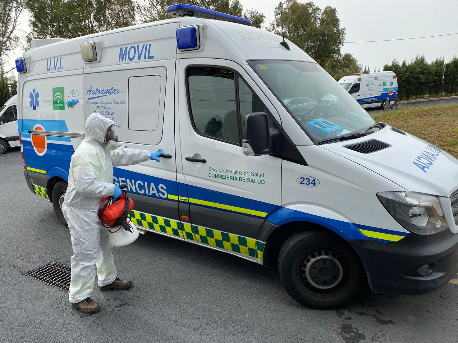 El Consorcio de Transporte Sanitario de Huelva refuerza el servicio con 17 ambulancias
