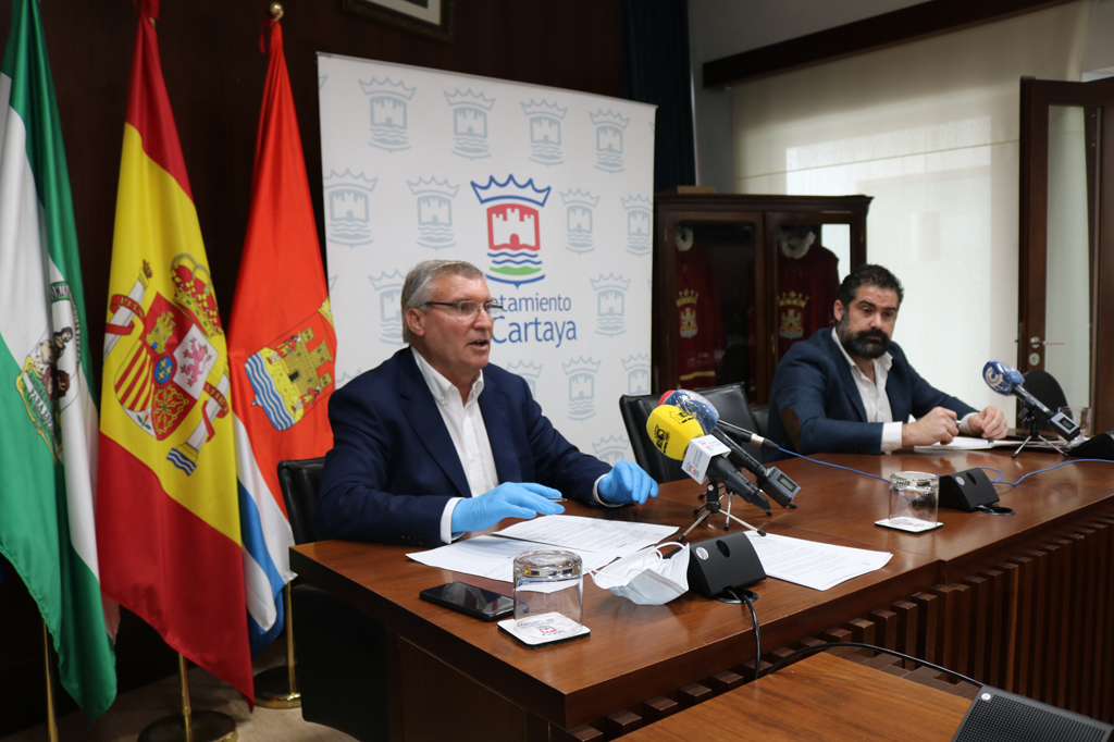 El Ayuntamiento de Cartaya suspende el cobro de todas las tasas