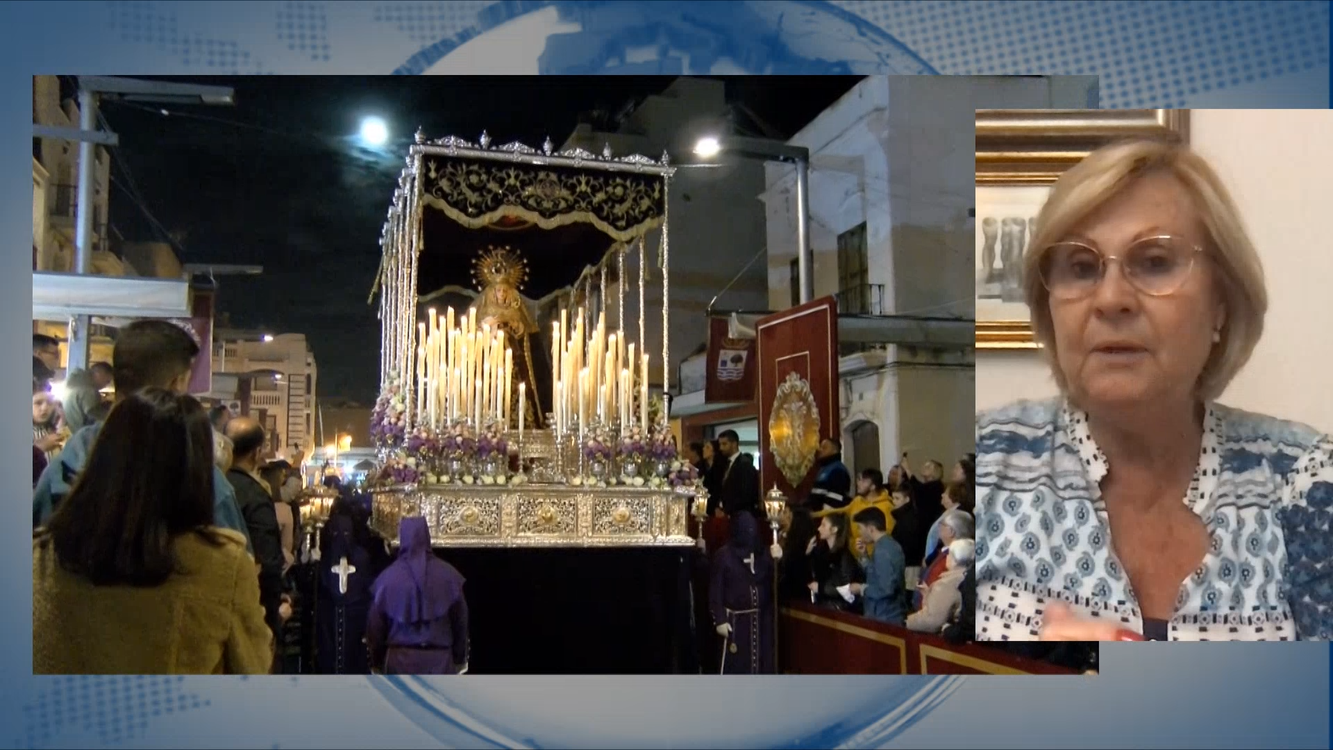 La imagen de la Virgen de los Dolores vuelve este jueves a Isla Cristina