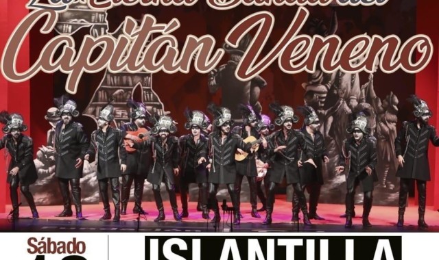 ‘La Eterna banda del Capitán Veneno’ traslada a Islantilla su actuación de Ayamonte