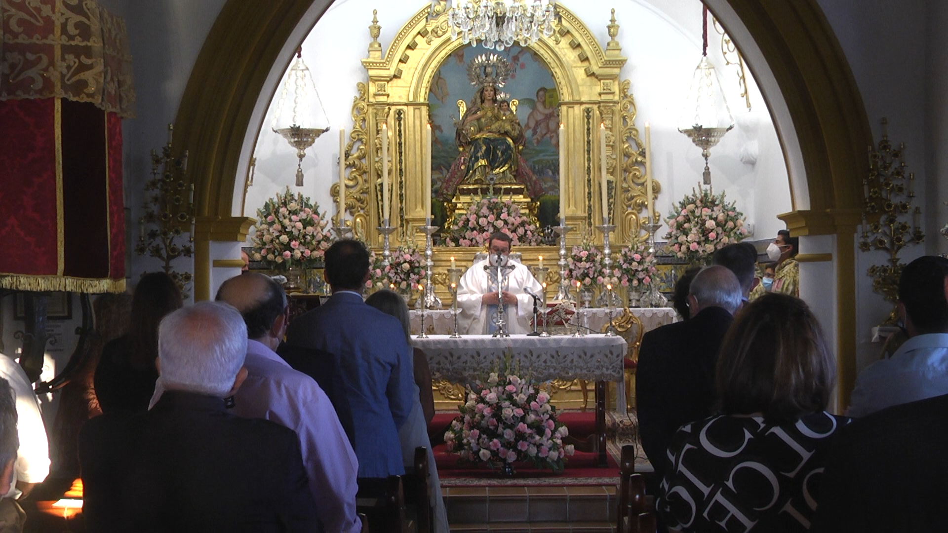 La Misa Solemne inaugura los cultos en honor a la Virgen de Consolación en Cartaya