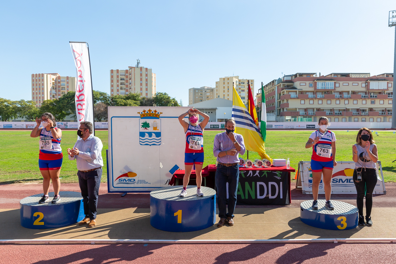 Éxito del Campeonato de Andalucía de Atletismo para Personas con Discapacidad Intelectual