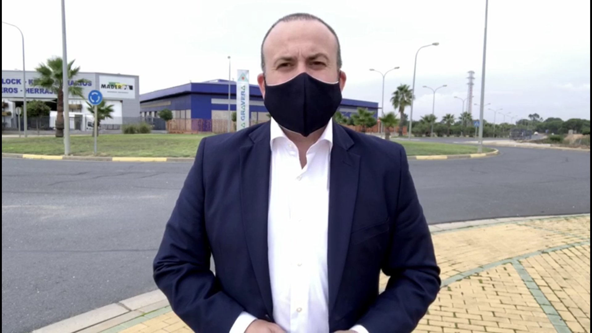 Julio Díaz asegura que la ITV de Lepe estimulará la actividad económica