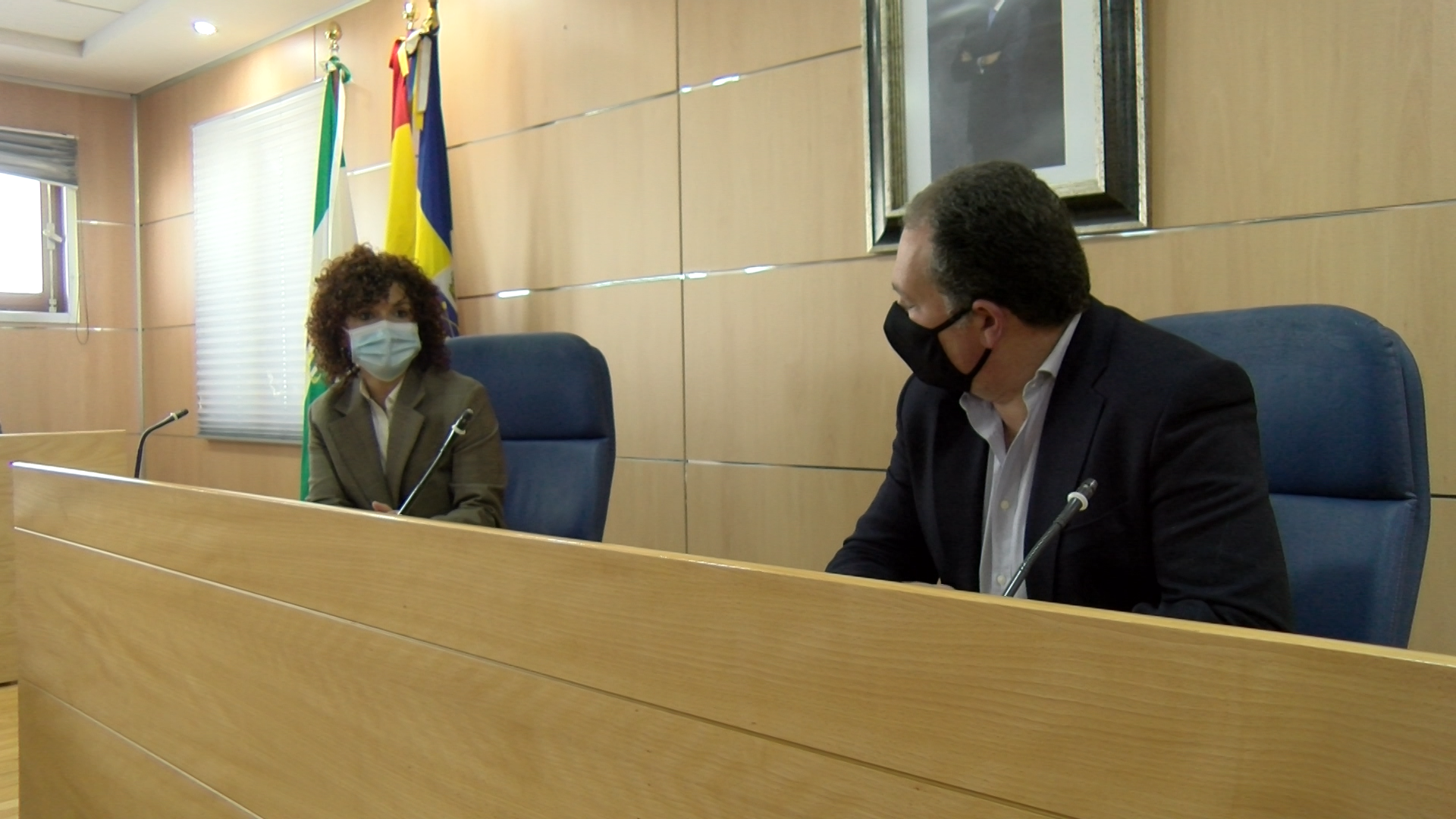 Limón aborda la colaboración con el Ayuntamiento de Aljaraque