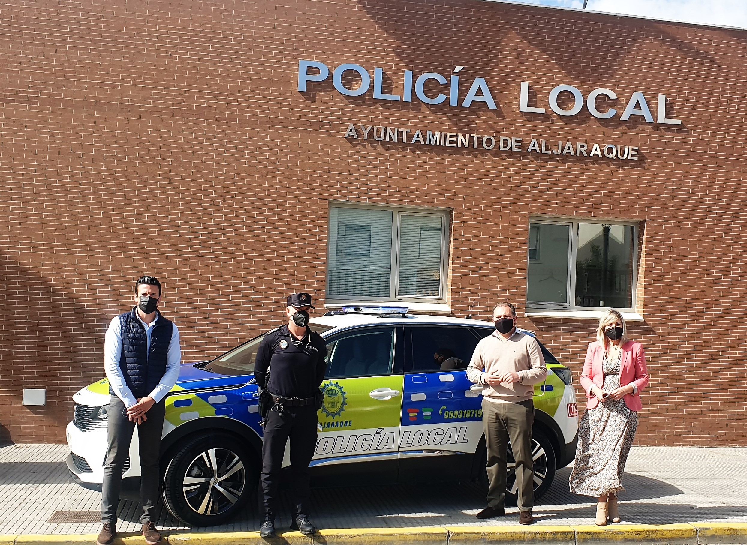 La Policía Local de Aljaraque aumenta su parque móvil con un coche híbrido