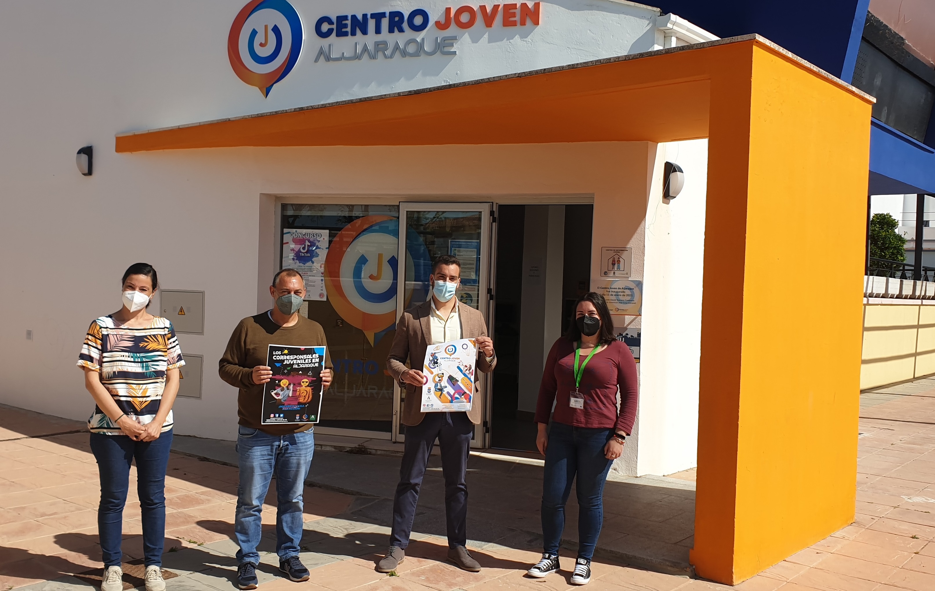 Aljaraque inicia una campaña de promoción del Centro Jóven y los corresponsales juveniles