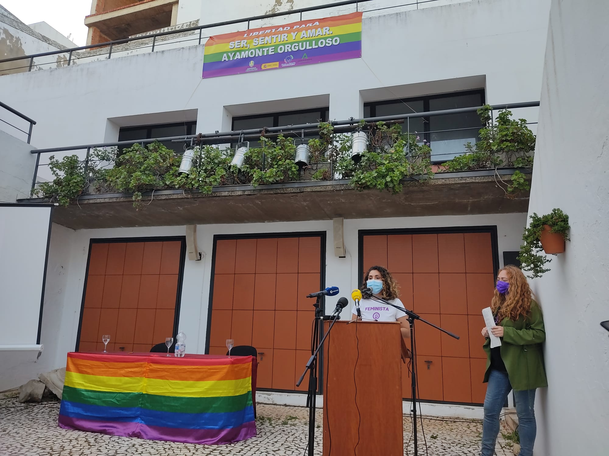Ayamonte presenta su campaña de apoyo al movimiento LGTBI