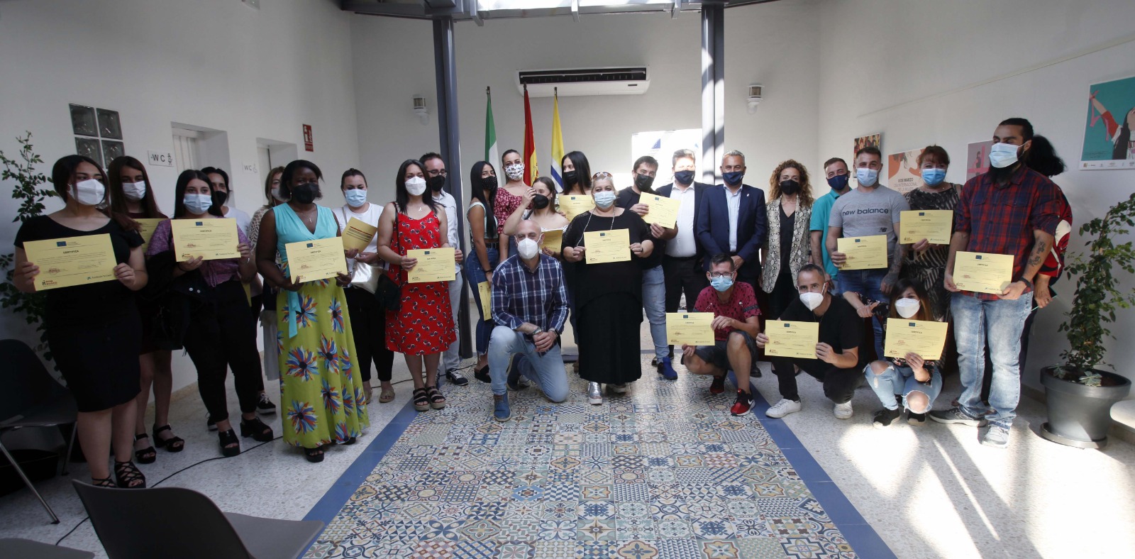 Clausurado en Isla Cristina un nuevo curso del programa ‘Más Empleo’