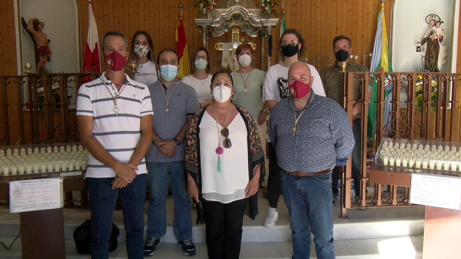 La Hermandad de la Santa Cruz de Punta Umbría finaliza su Romería más solidaria