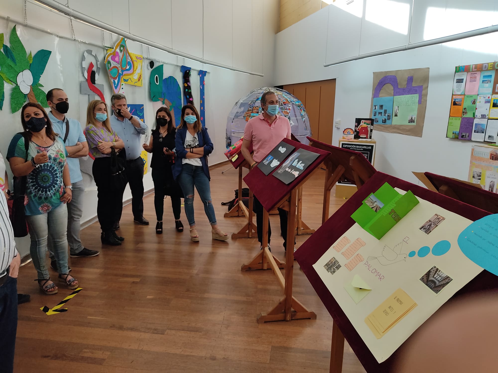 Presentada la exposición ‘Isla Cristina con los 5 sentidos’
