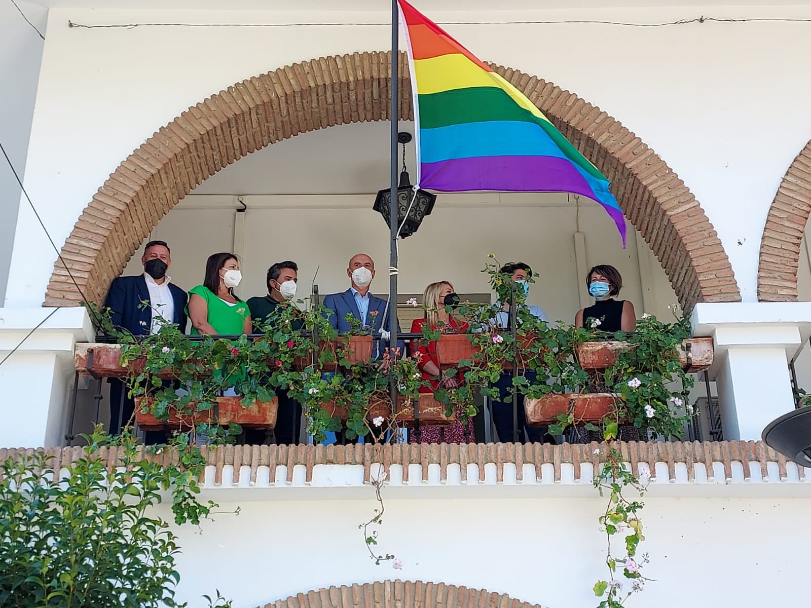 Los municipios onubenses conmemoran el Día del Orgullo LGTBIQ+