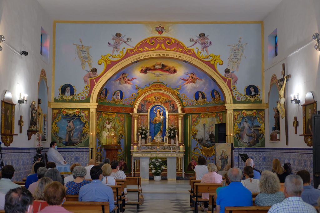 Inaugurado el presbiterio del tempo de Maria Auxiliadora en Pozo del Camino