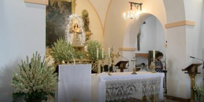Misa en honor a la Virgen de la Blanca en Villablanca