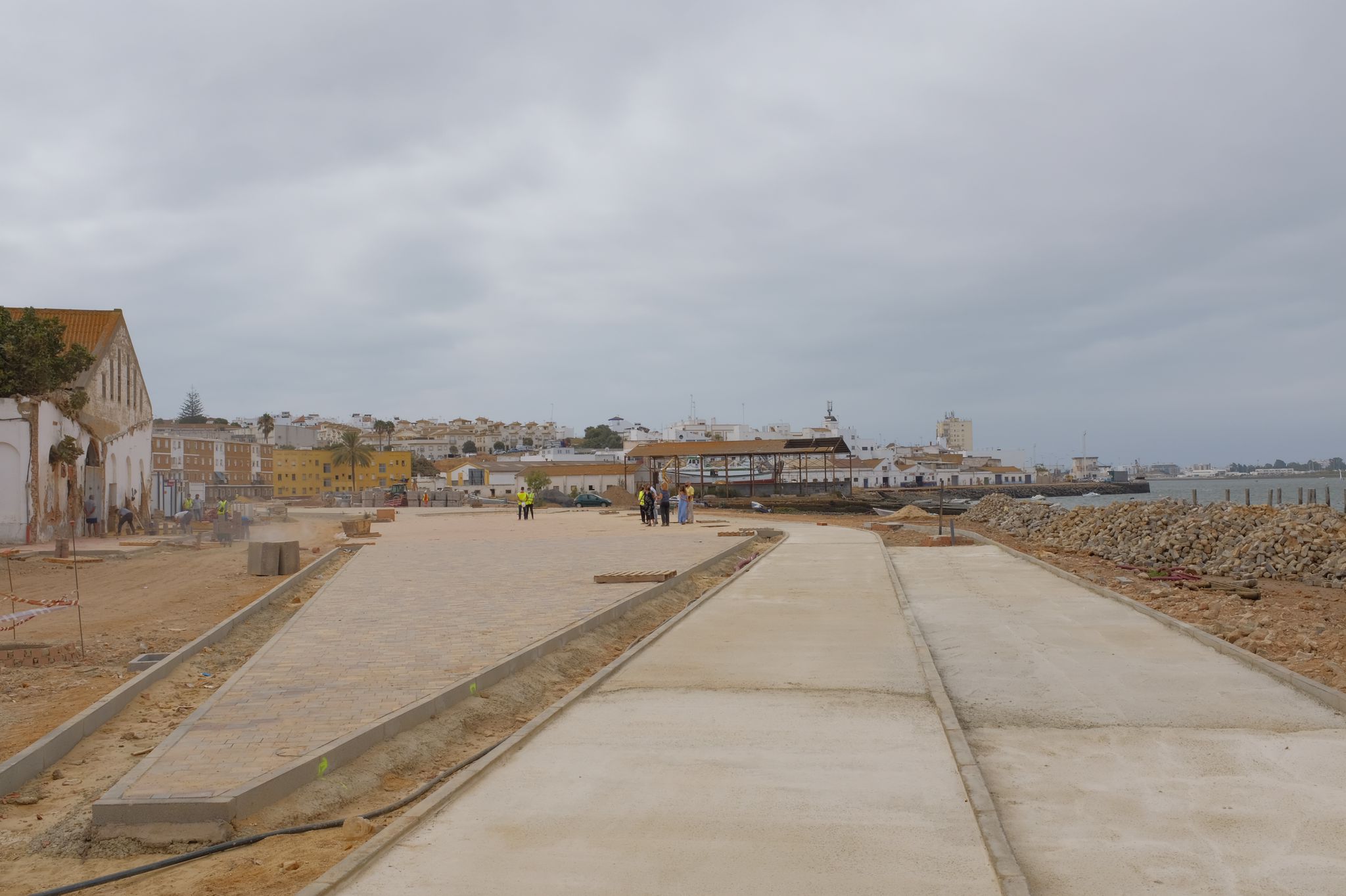 Las obras del proyecto ‘Ayamonte Mira al Río’ marchan a buen ritmo
