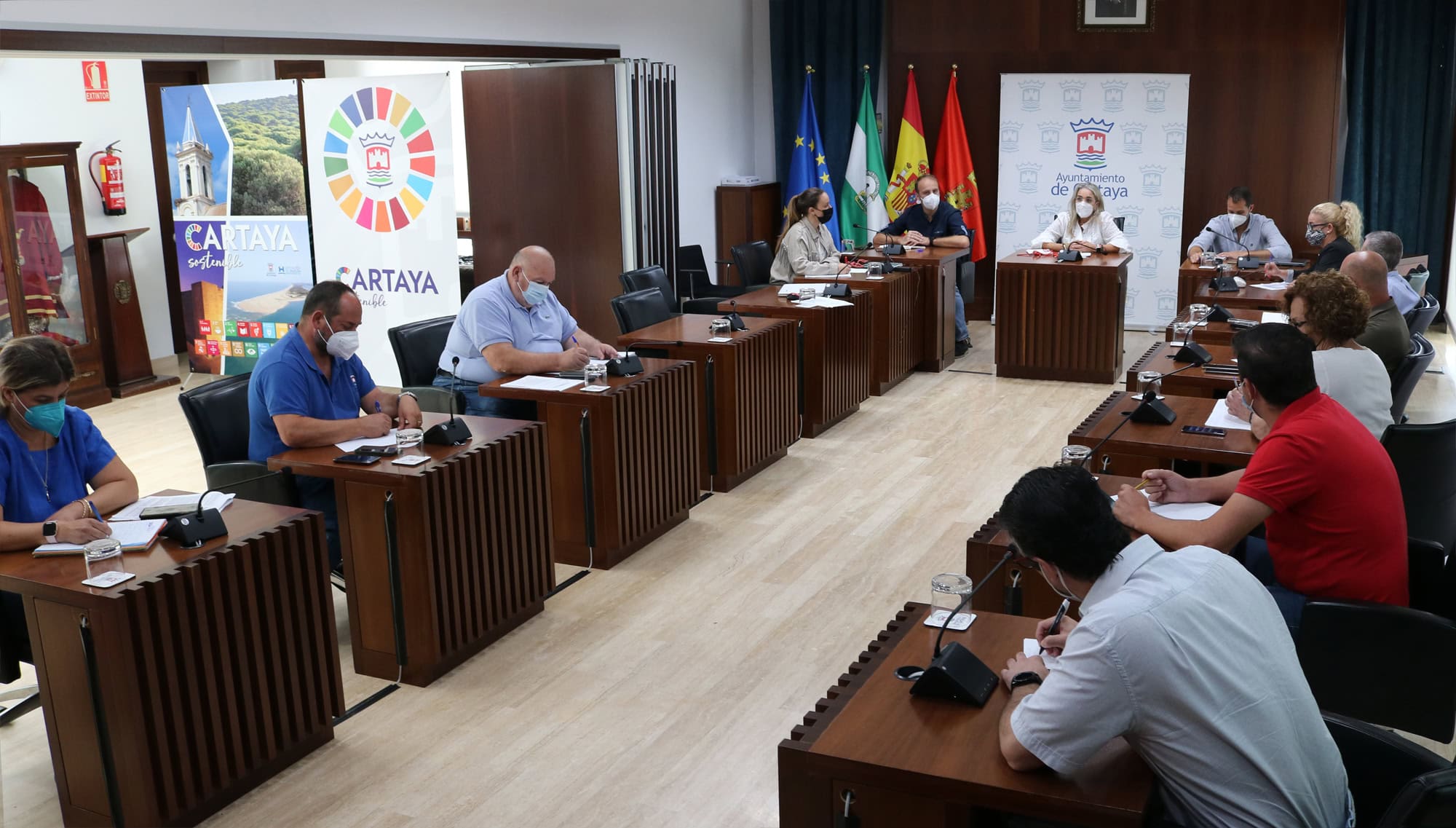El Ayuntamiento de Cartaya crea una comisión técnica para analizar los daños