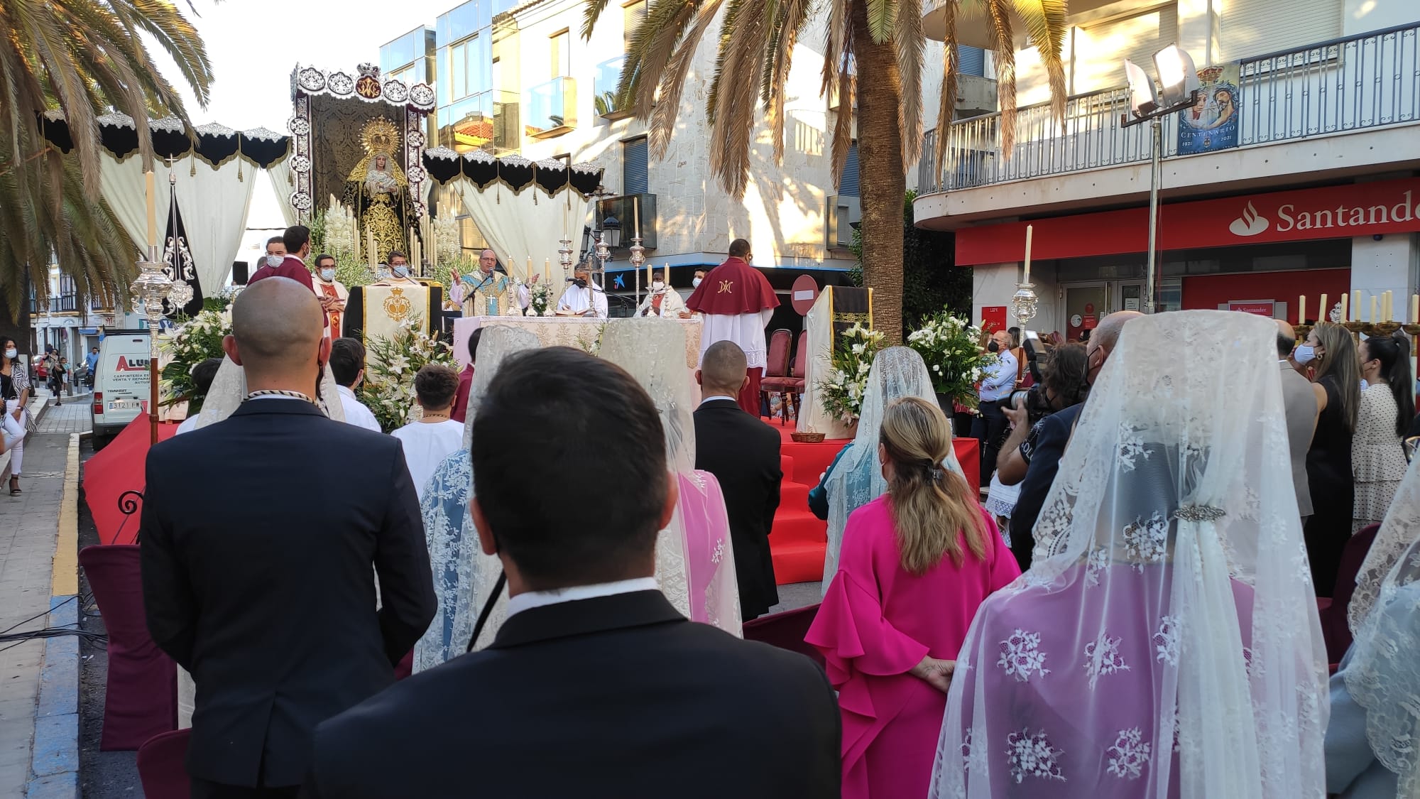 La Función Pontifical cerró los actos del Centenario de la Hermandad de los Dolores de Lepe