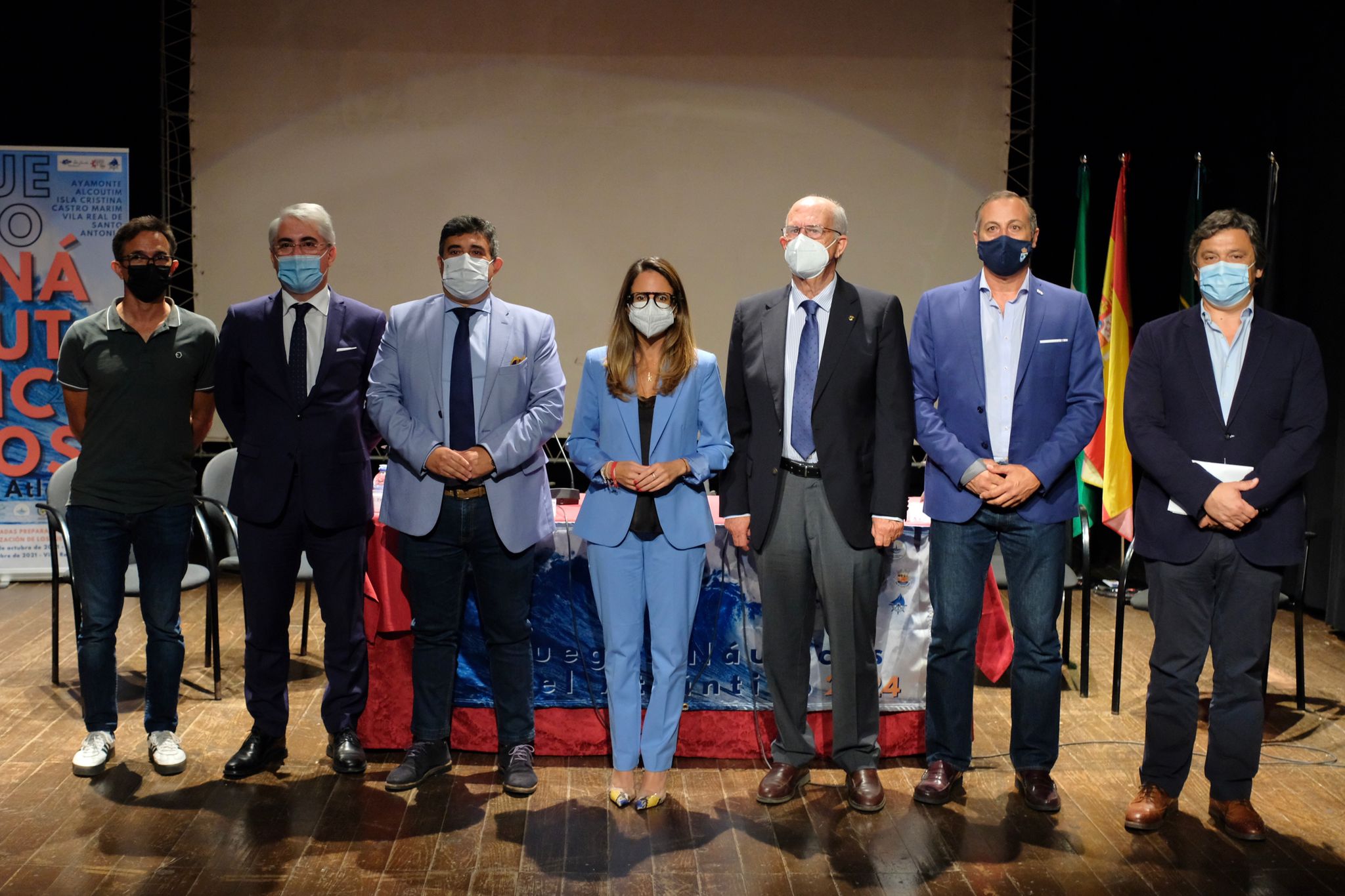 Ayamonte acoge la preparación de la organización de los Juegos Náuticos del Atlántico 2024