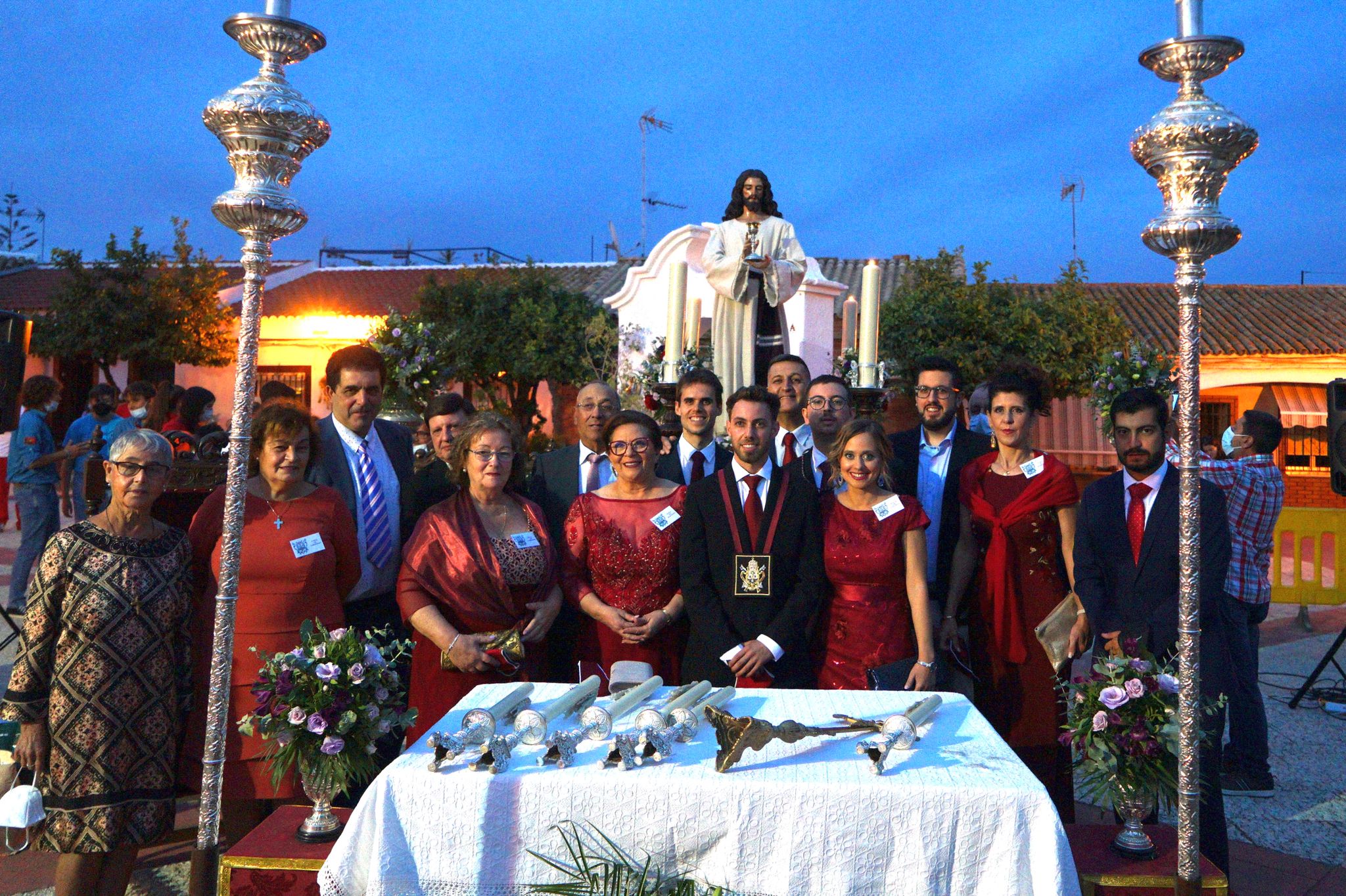 Ayamonte celebra la bendición de Nuestro Señor Jesucristo de la Fe en su Sagrada Cena