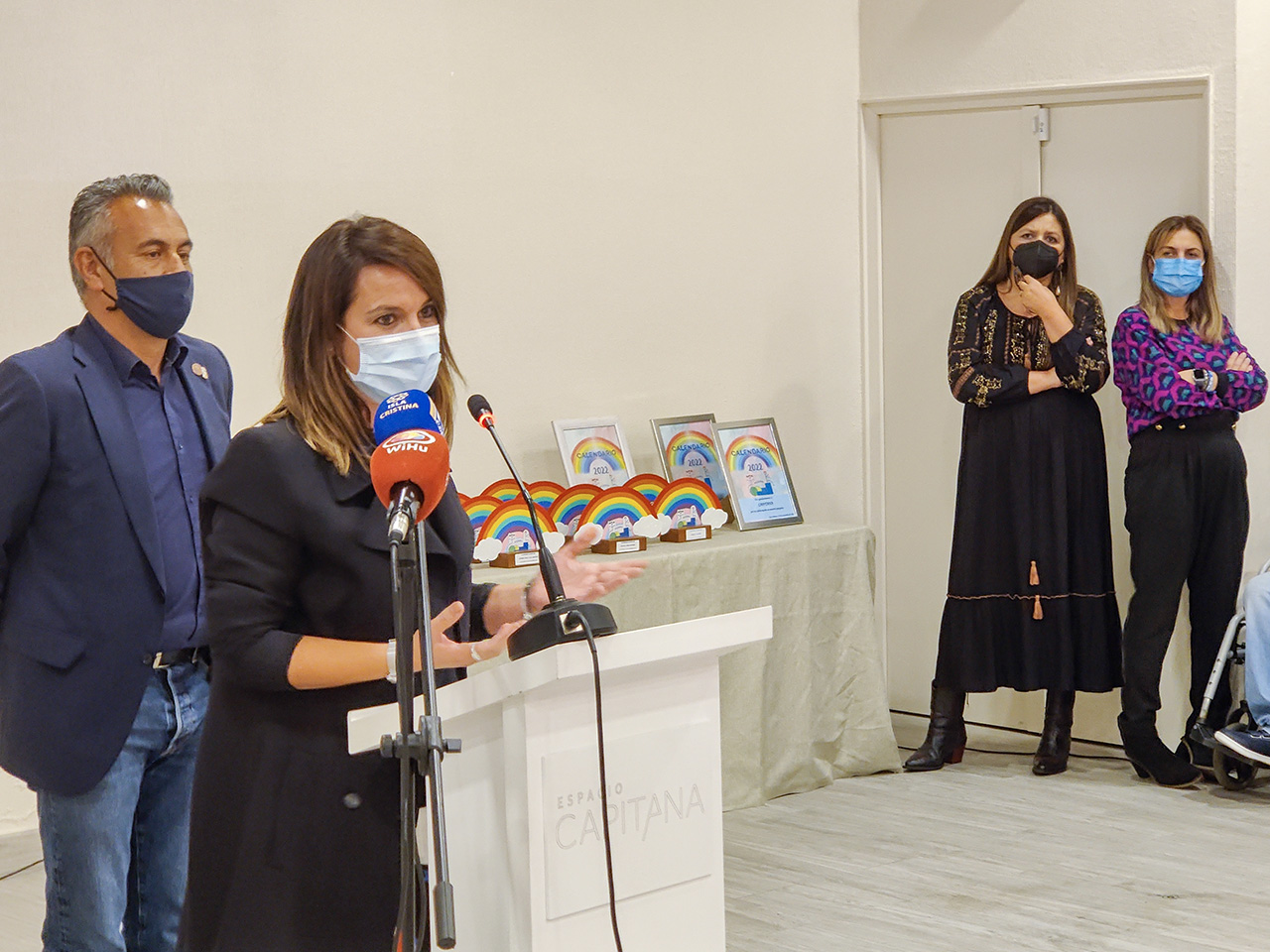 ASIDEM presentó su esperado calendario 2022 en Isla Cristina