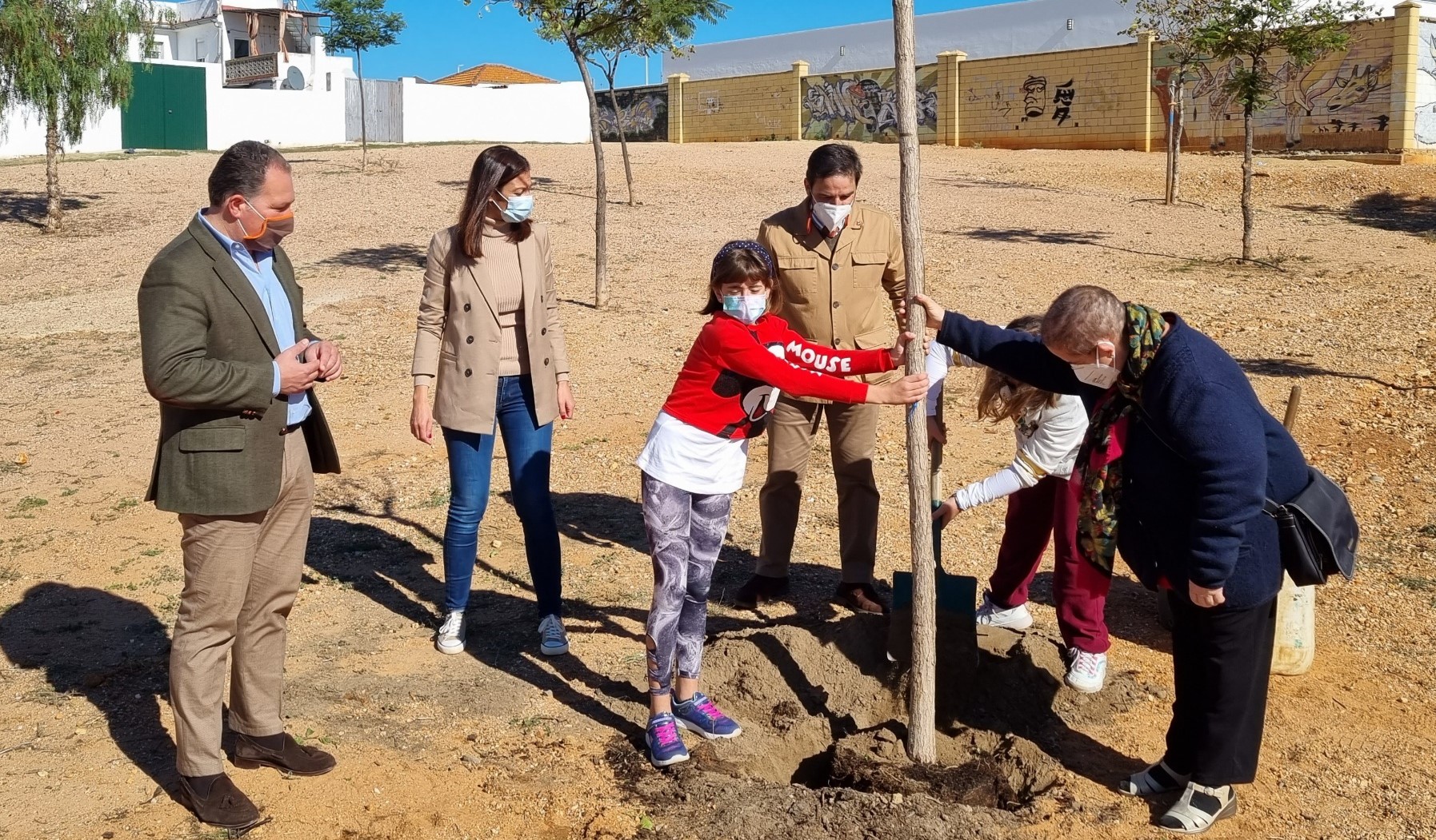 Comienza la iniciativa ‘Aljaraque, una semana, un árbol’