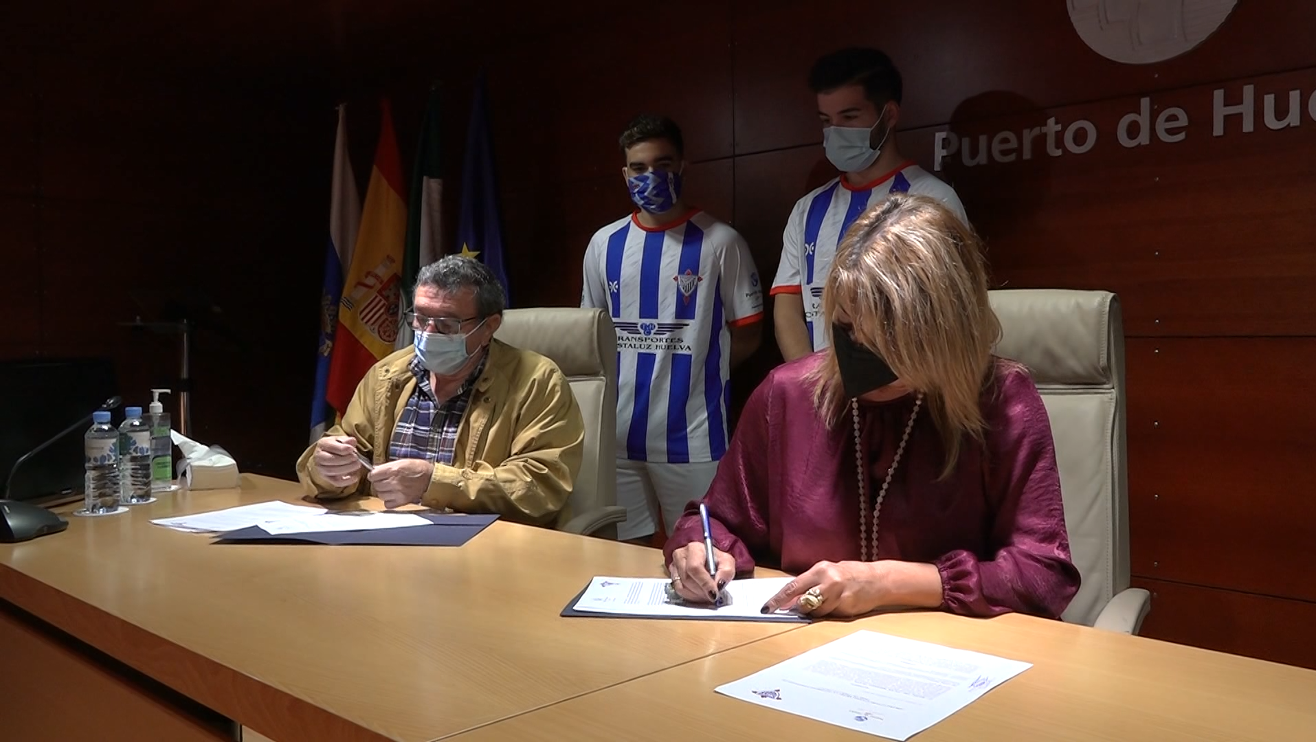 El Bollullos CF cuenta con el respaldo del Puerto de Huelva