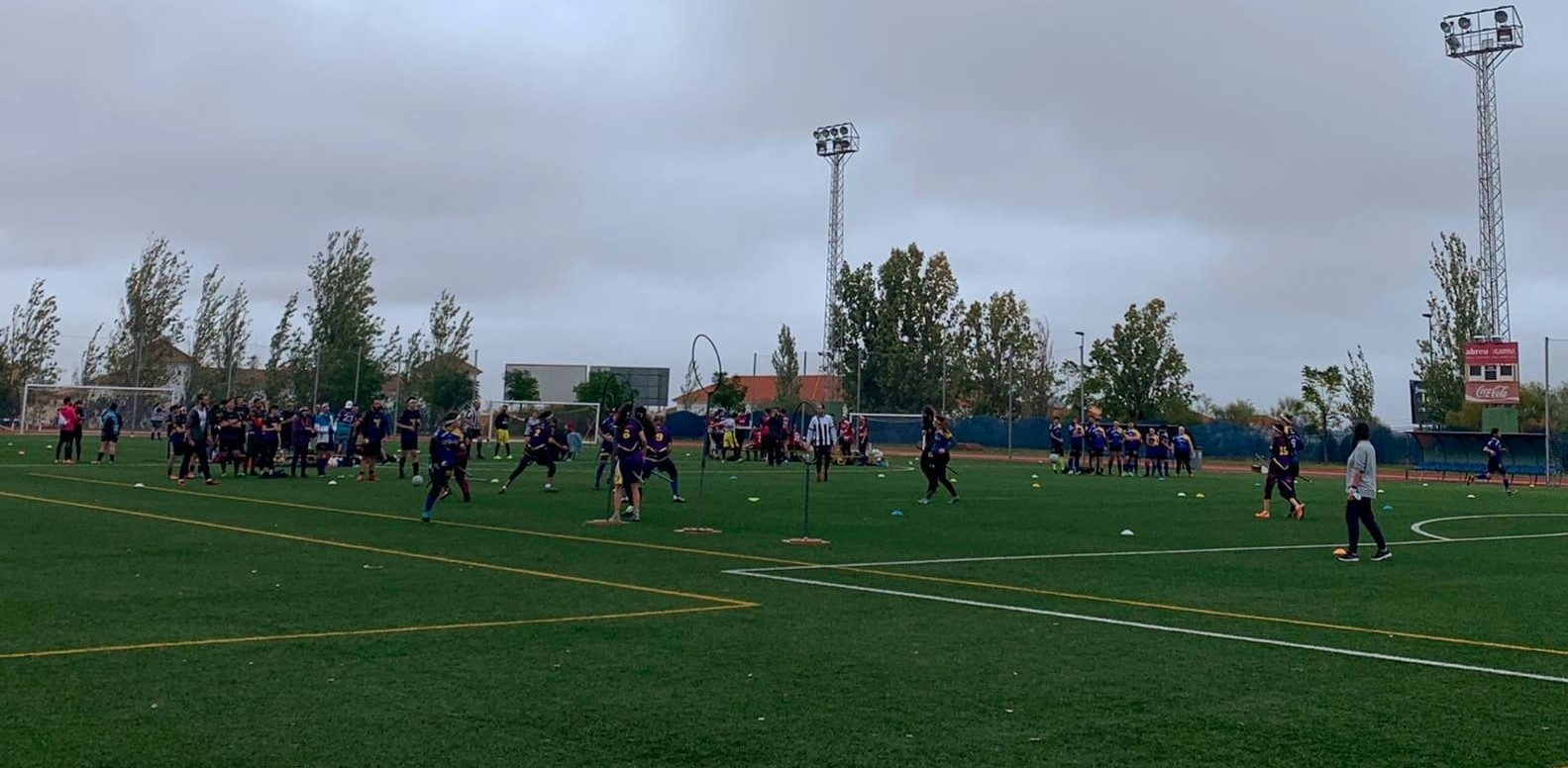 El Polideportivo Municipal de lepe acogió la Copa de España de Quidditch