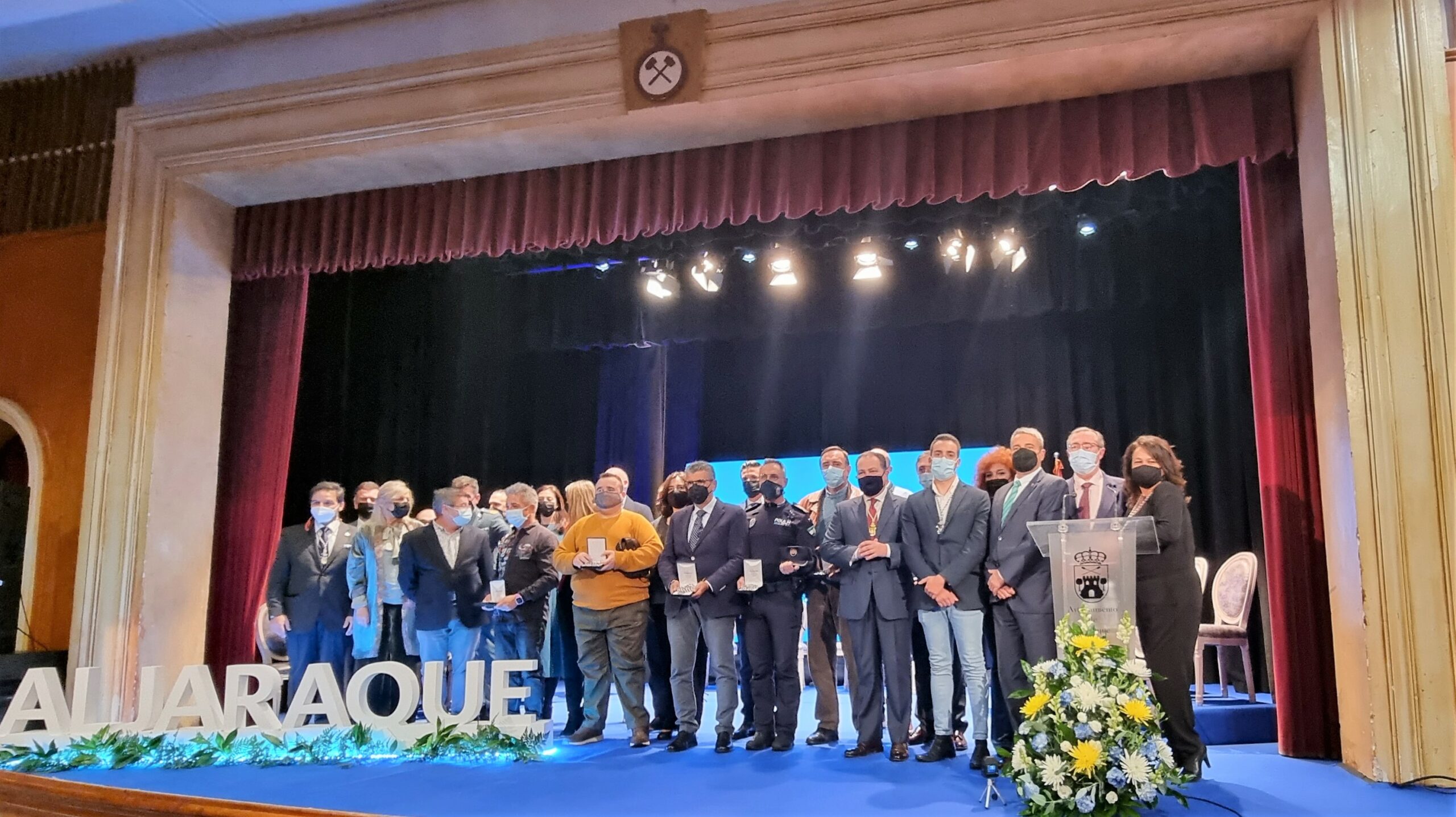 Aljaraque homenajea a los colectivos que han luchado contra el Covid-19