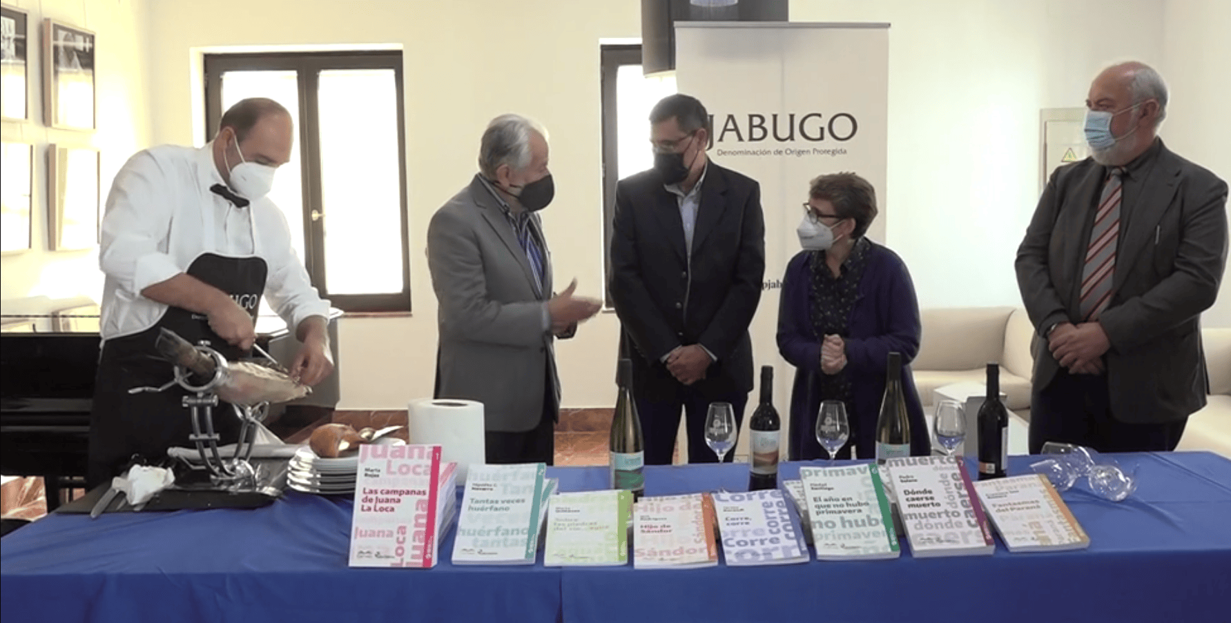 La ‘Semana de Argentina en Huelva’ abre con vino, libros y jamón