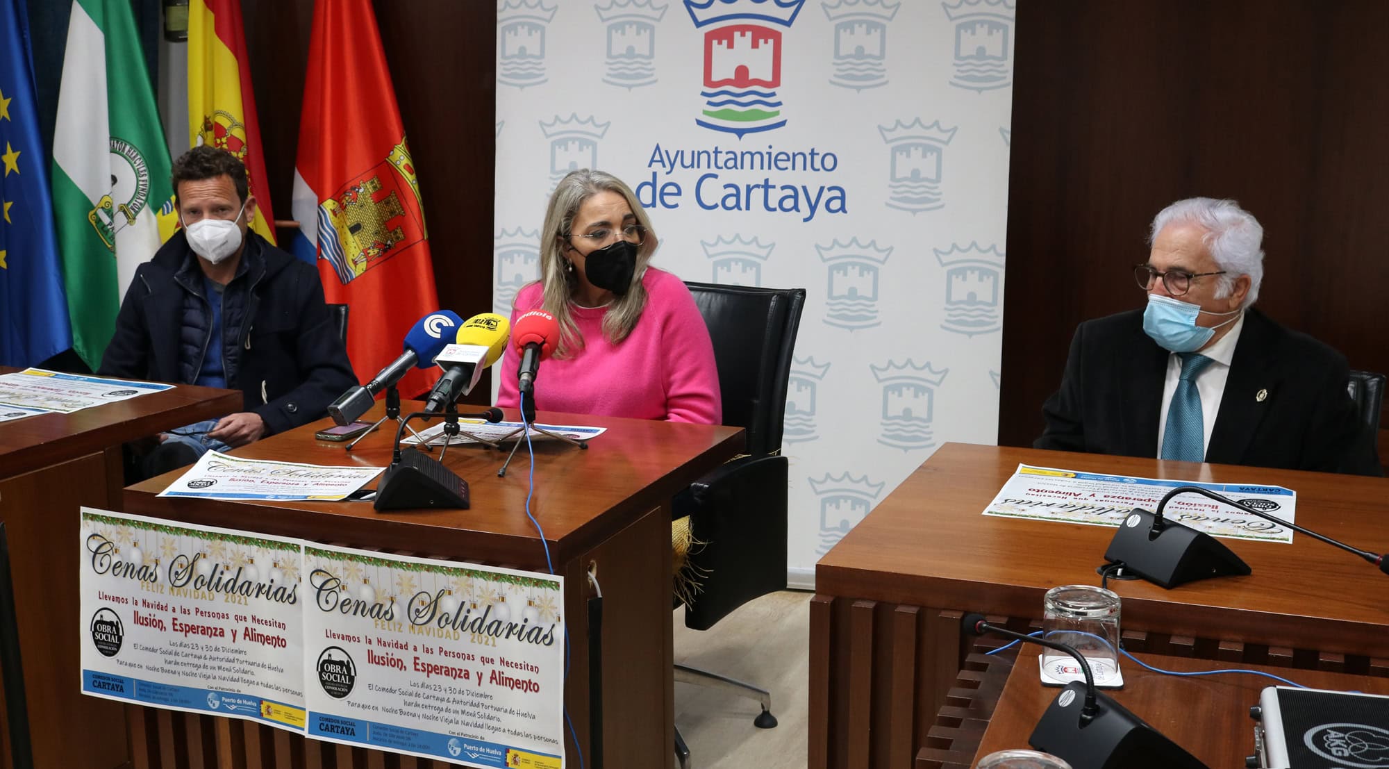 Habrá ‘Cenas solidarias’ en Cartaya para que nadie se quede sin comida navideña