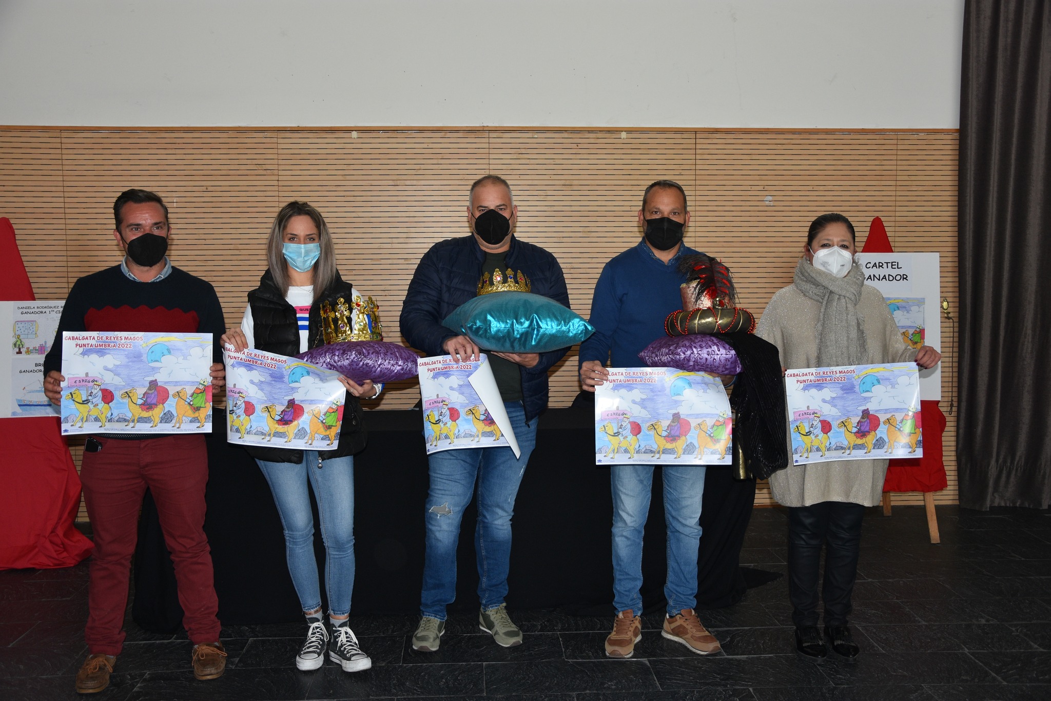 Los Reyes Magos de Punta Umbría ya lucen sus coronas