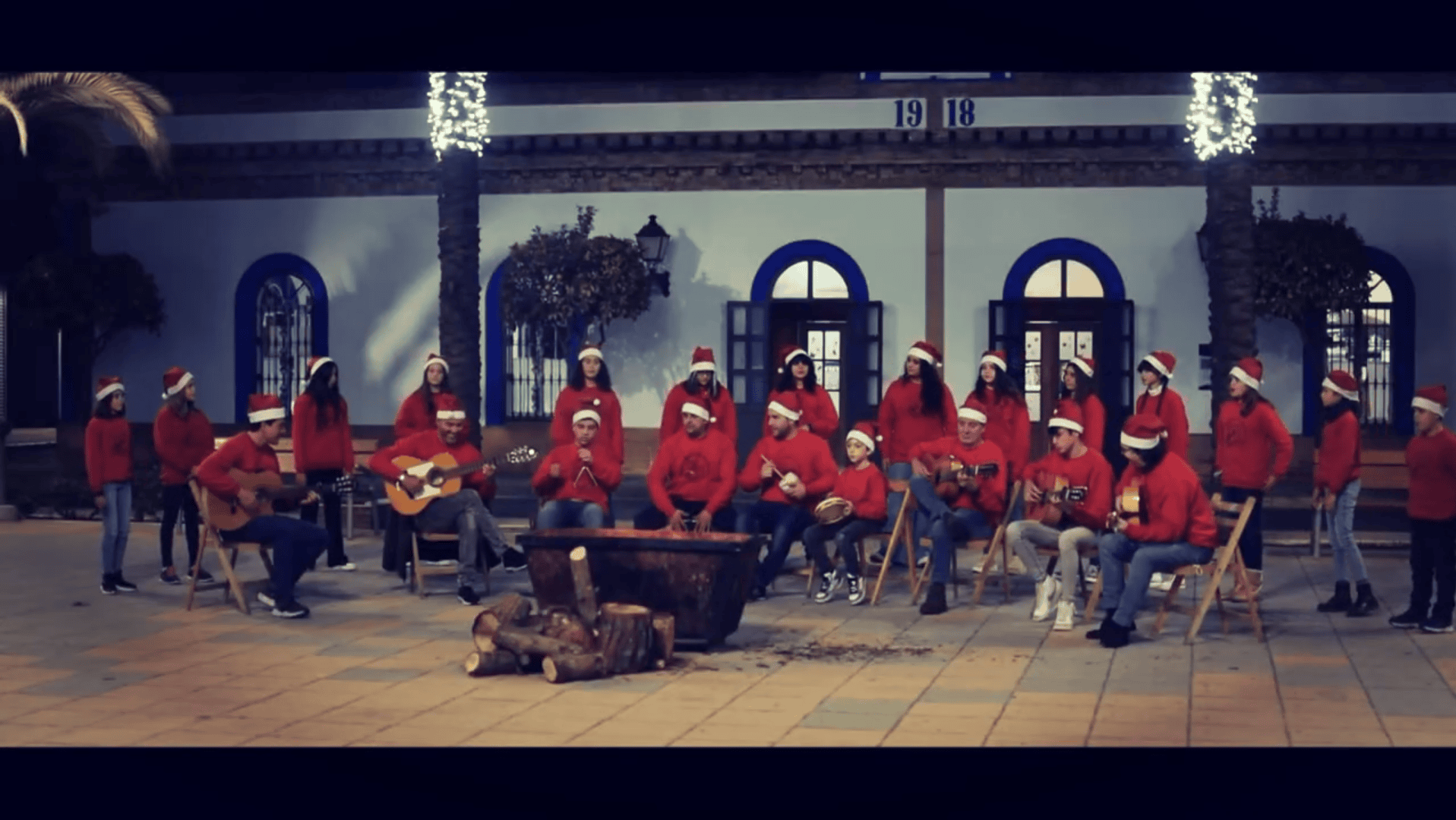 ‘Un cachito de cielo’ ya felicita la Navidad en Aljaraque