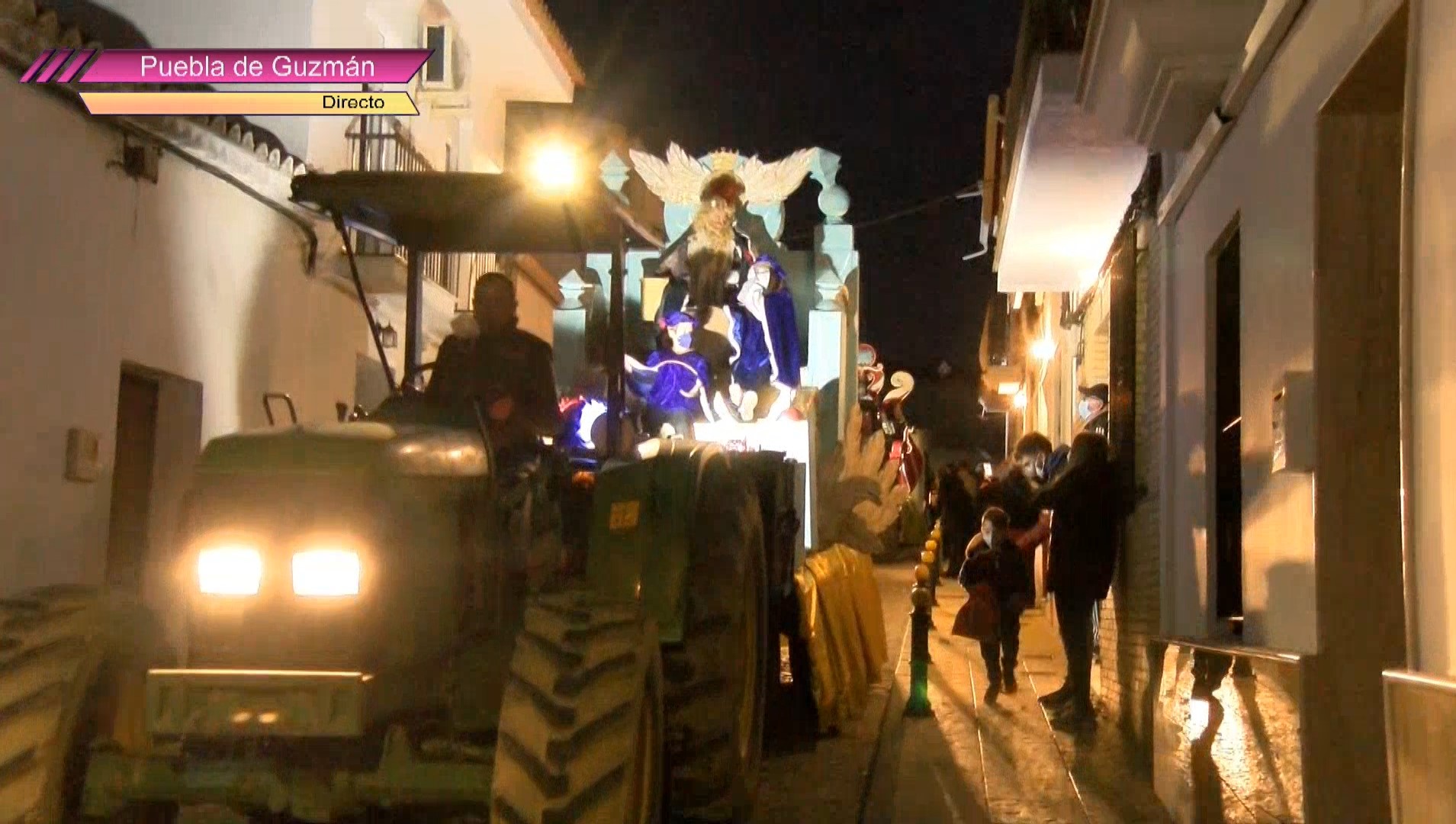 La Cabalgata de Puebla de Guzmán llega a todos los puntos de la localidad