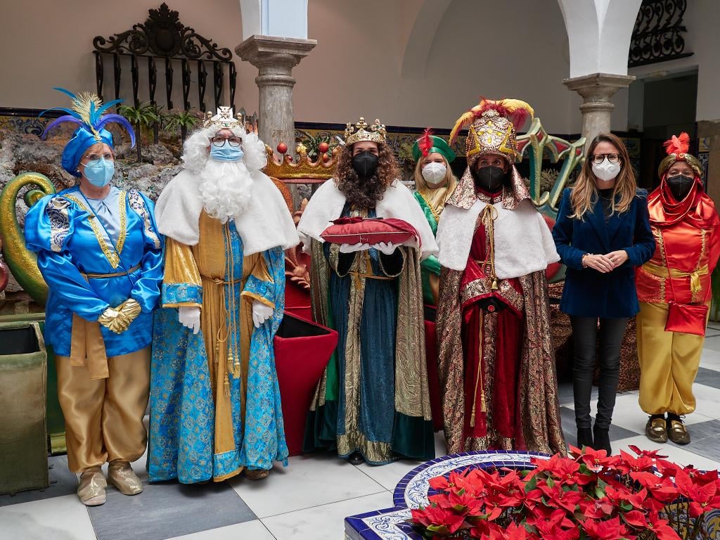 Los Reyes Magos reciben la llave mágica de la Ciudad de Ayamonte