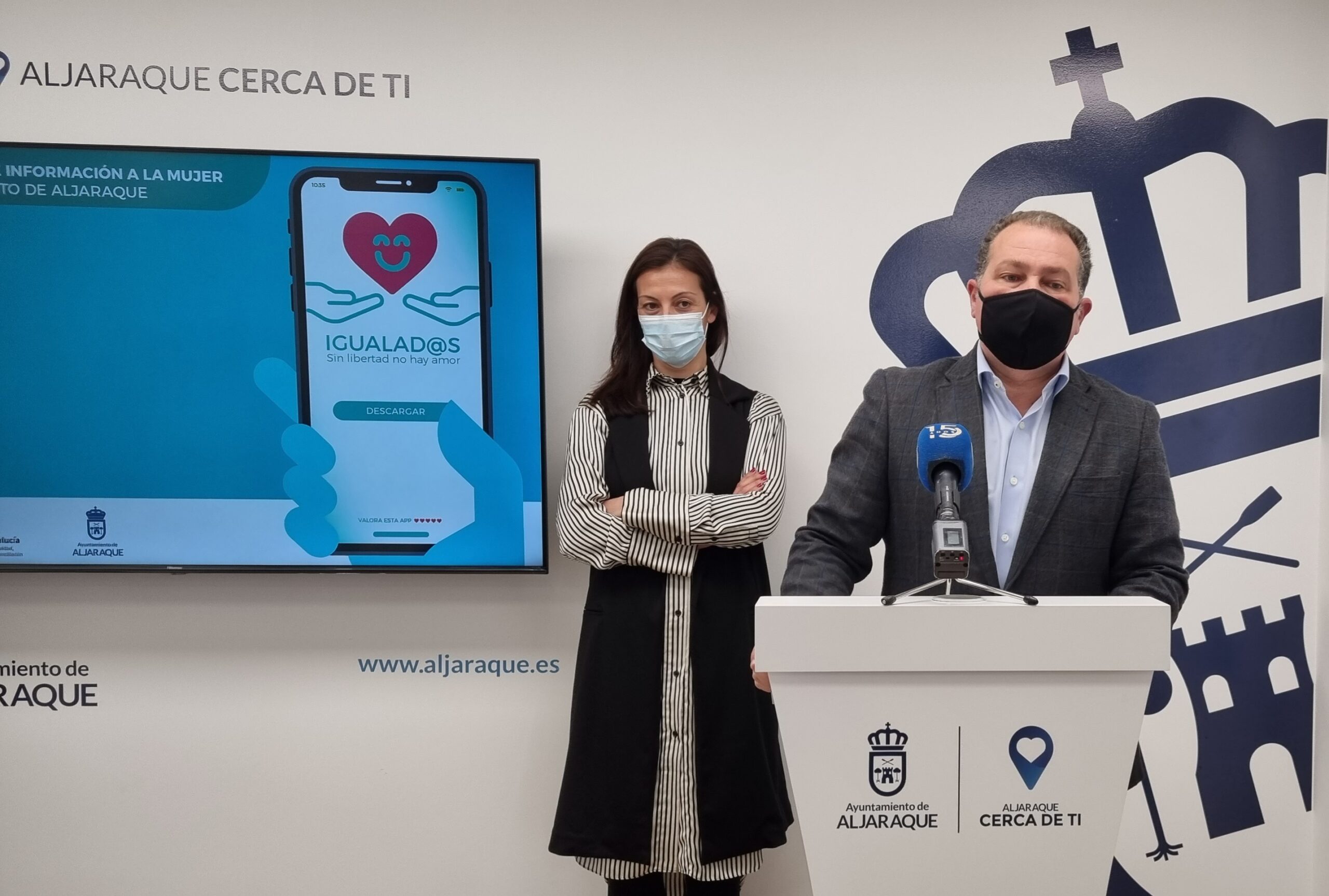 Aljaraque pone en marcha una campaña para fomentar el respeto en las relaciones de pareja