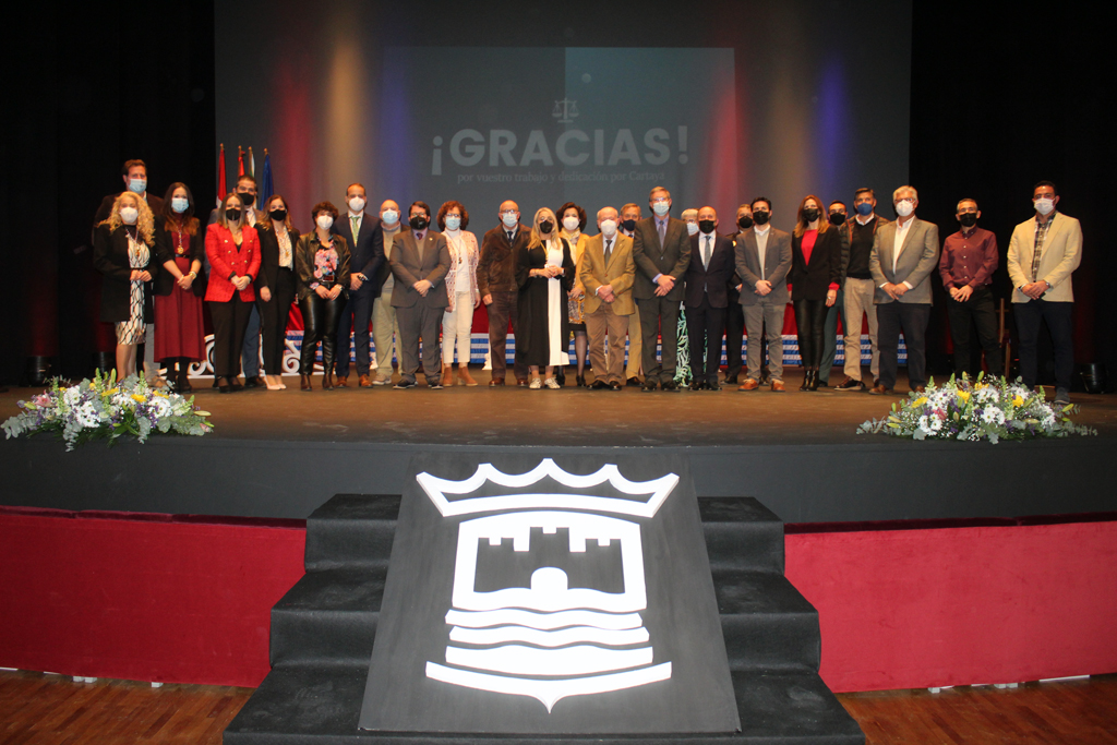 El Ayuntamiento de Cartaya reconoce el trabajo de los jueces de paz de la etapa democrática