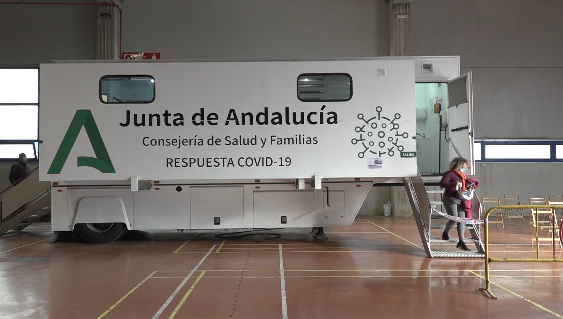 Una unidad móvil para la vacunación sin cita volverá la próxima semana a Isla Cristina